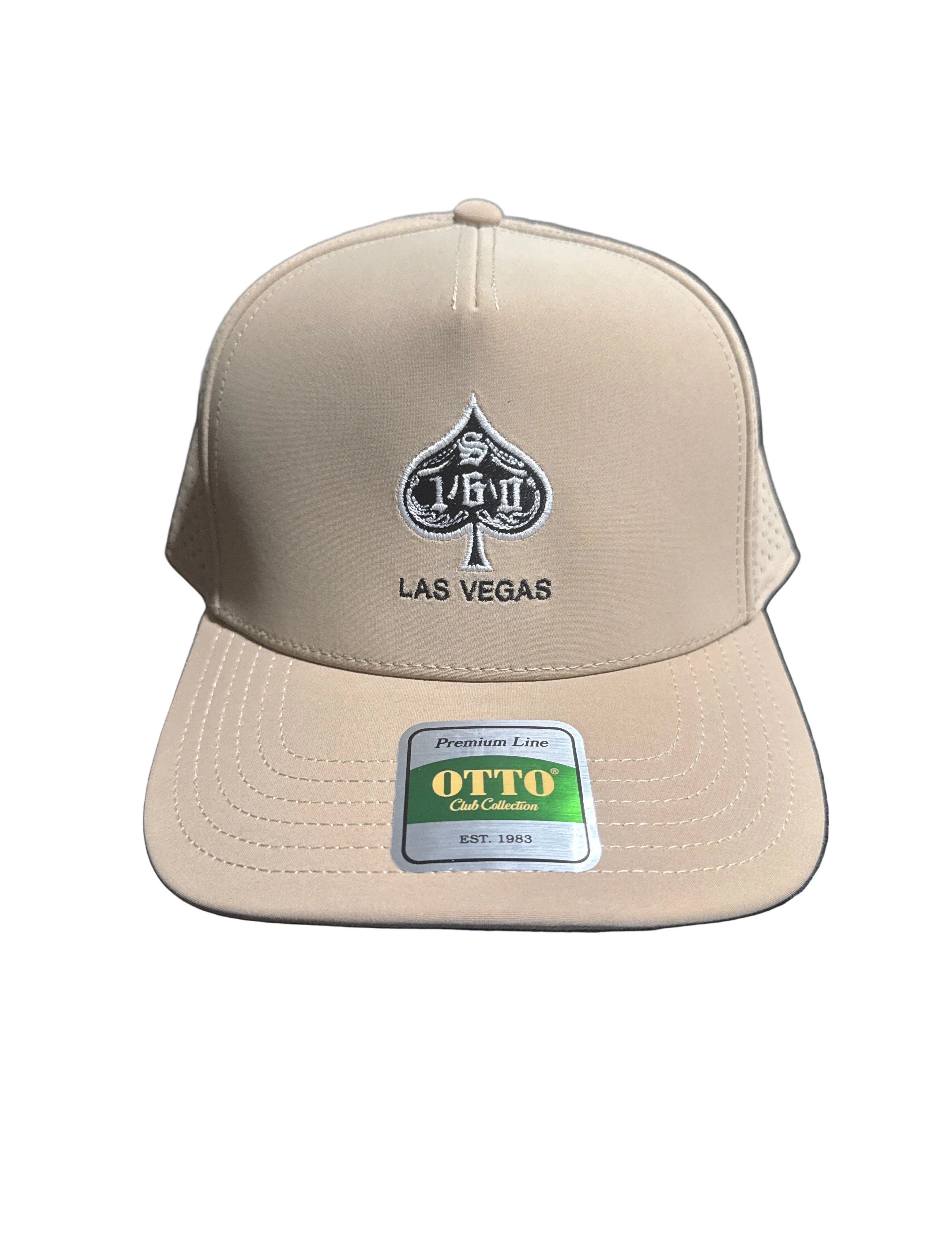 Suite 160 Spade Premium Line Snapback-Beige