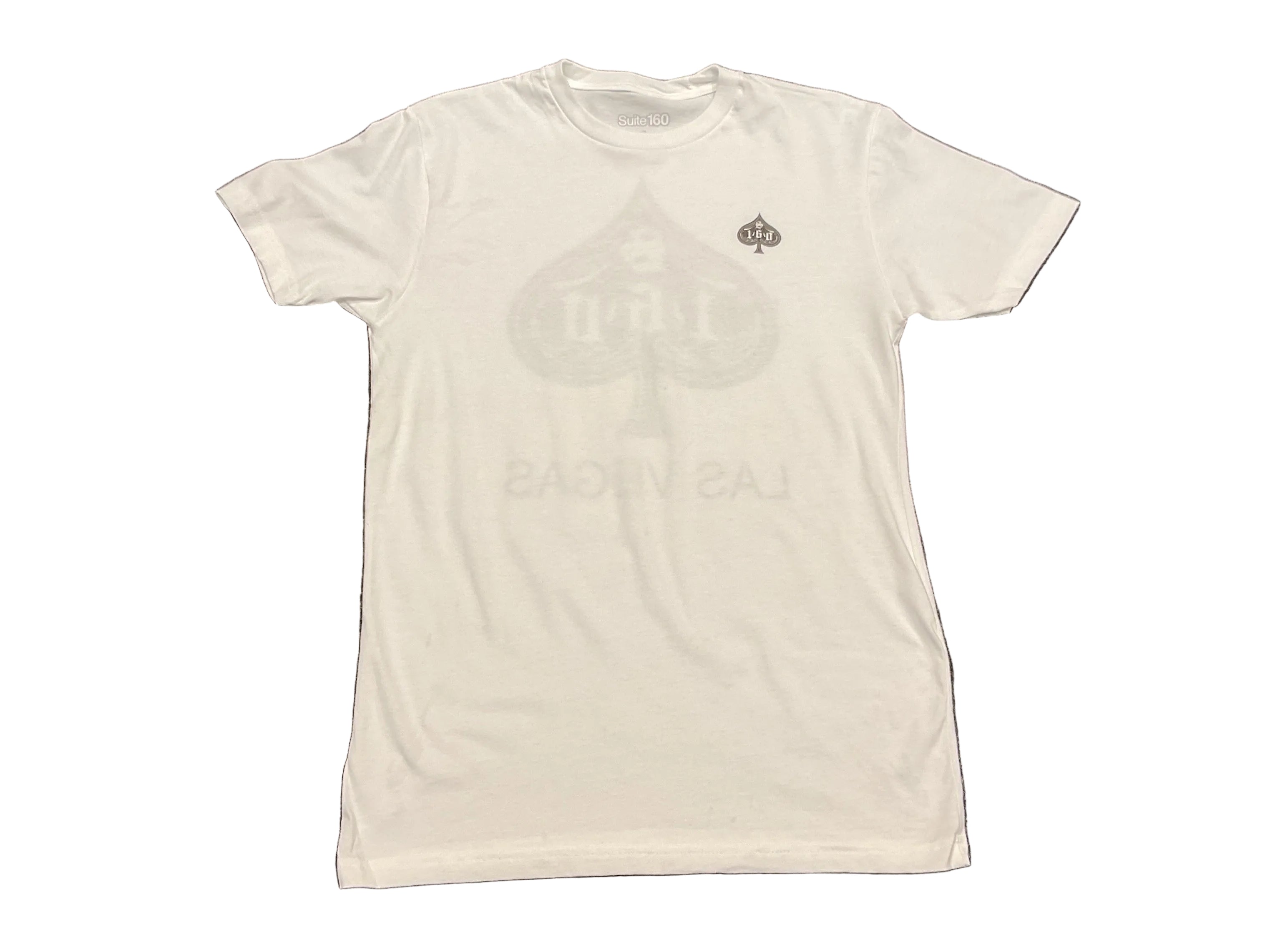 Suite 160 Spade LV Tee - White