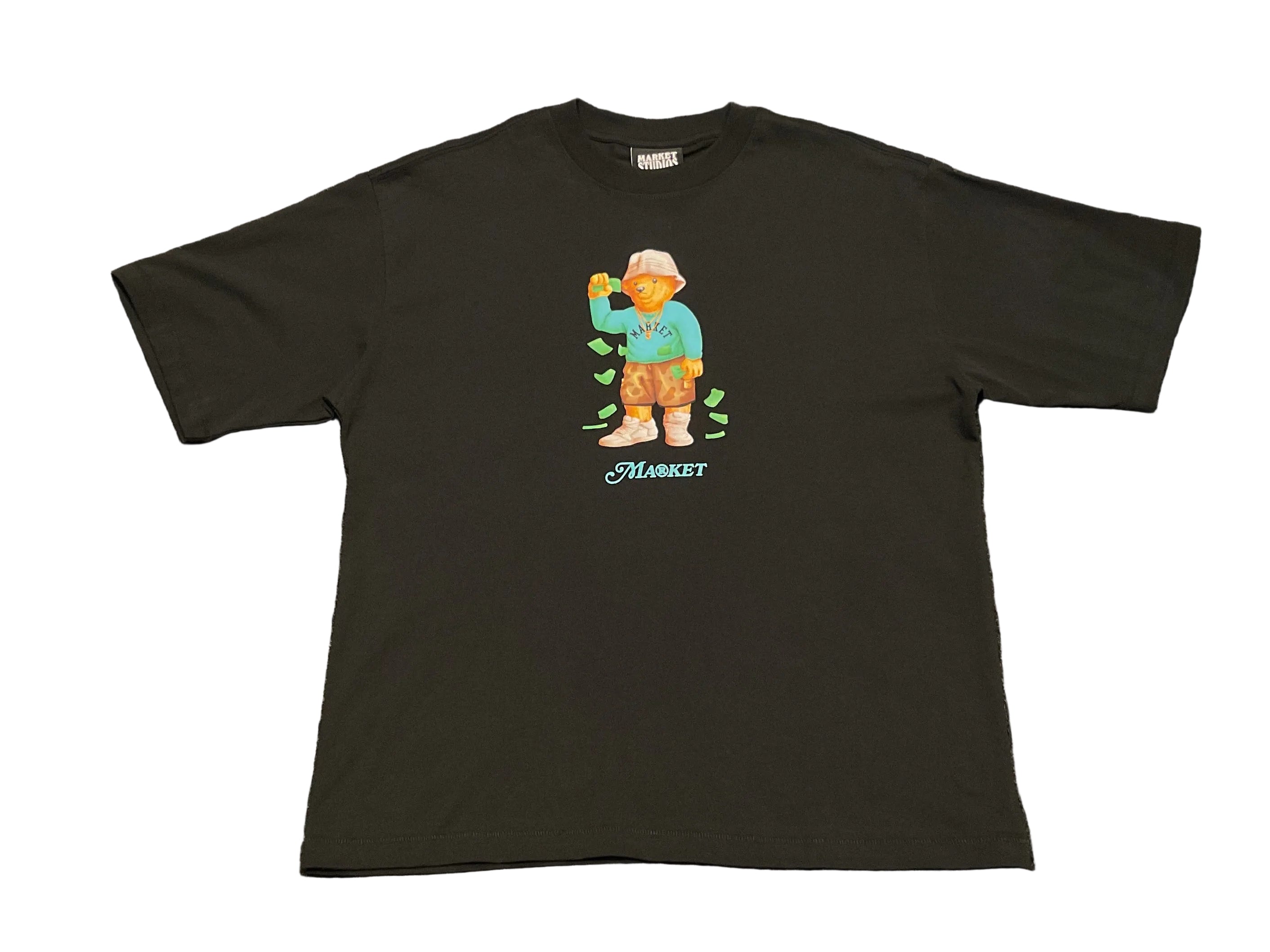 Market Making It Rain Bear Tee - Black