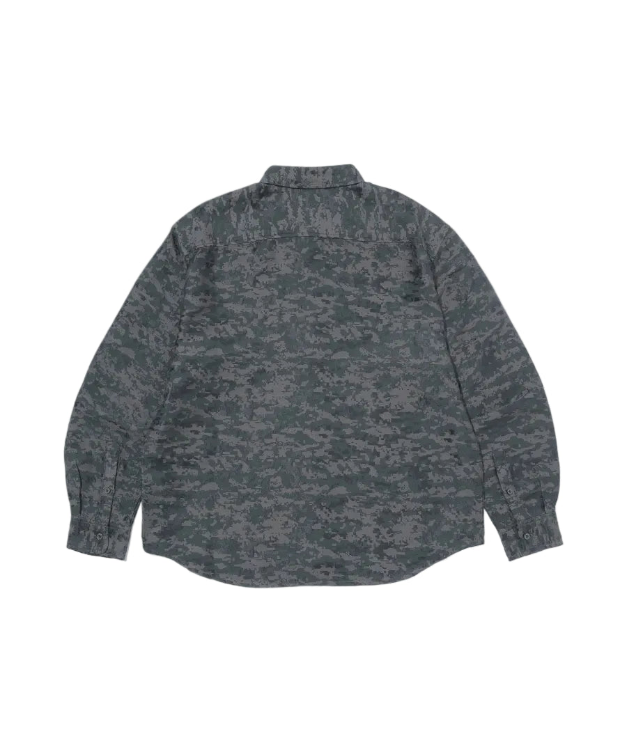 XLarge Digital Camo Long Sleeve Shirt