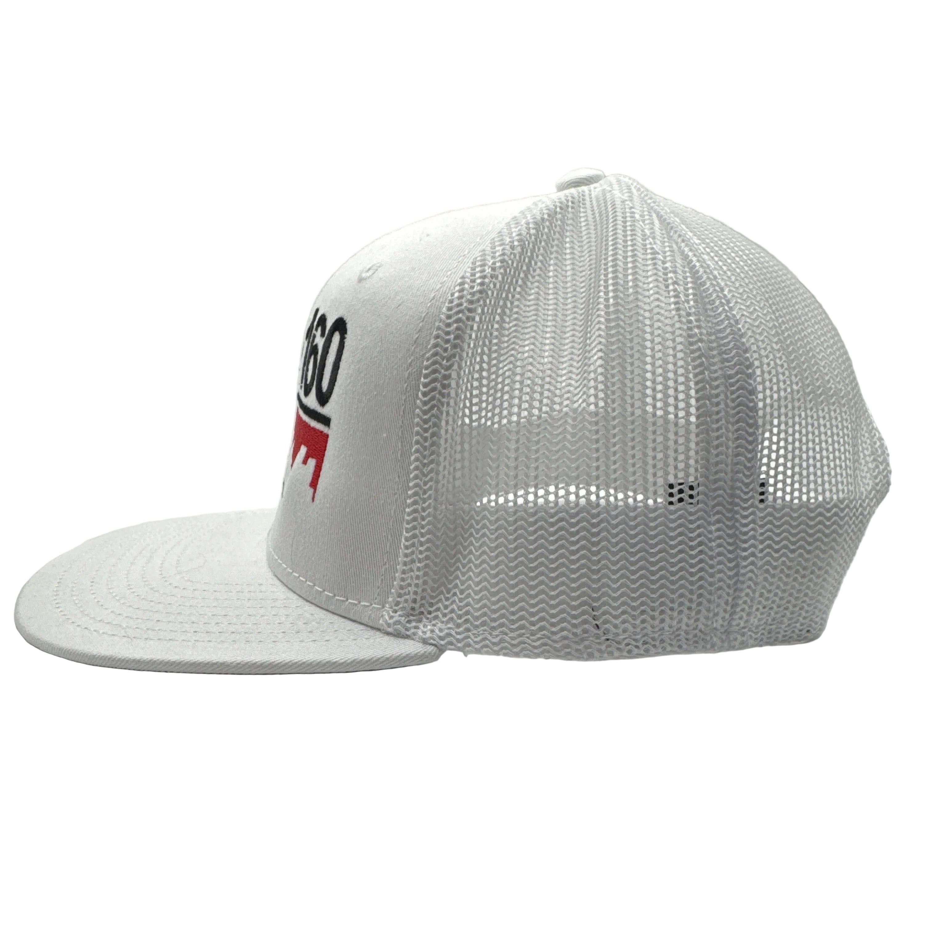 Suite 160 Brand Snapback - All White