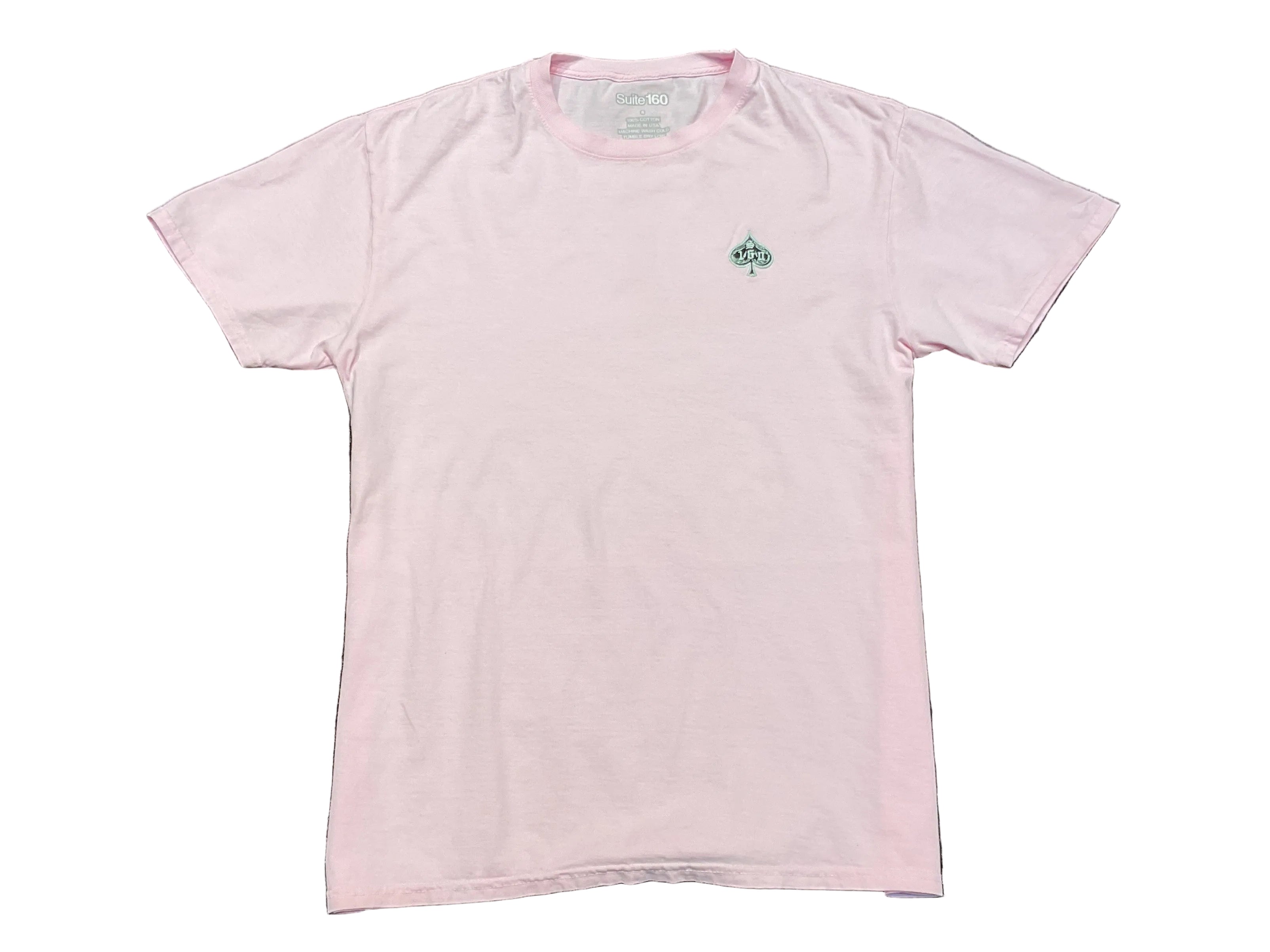 Suite 160 Spade Only Tee - Pink