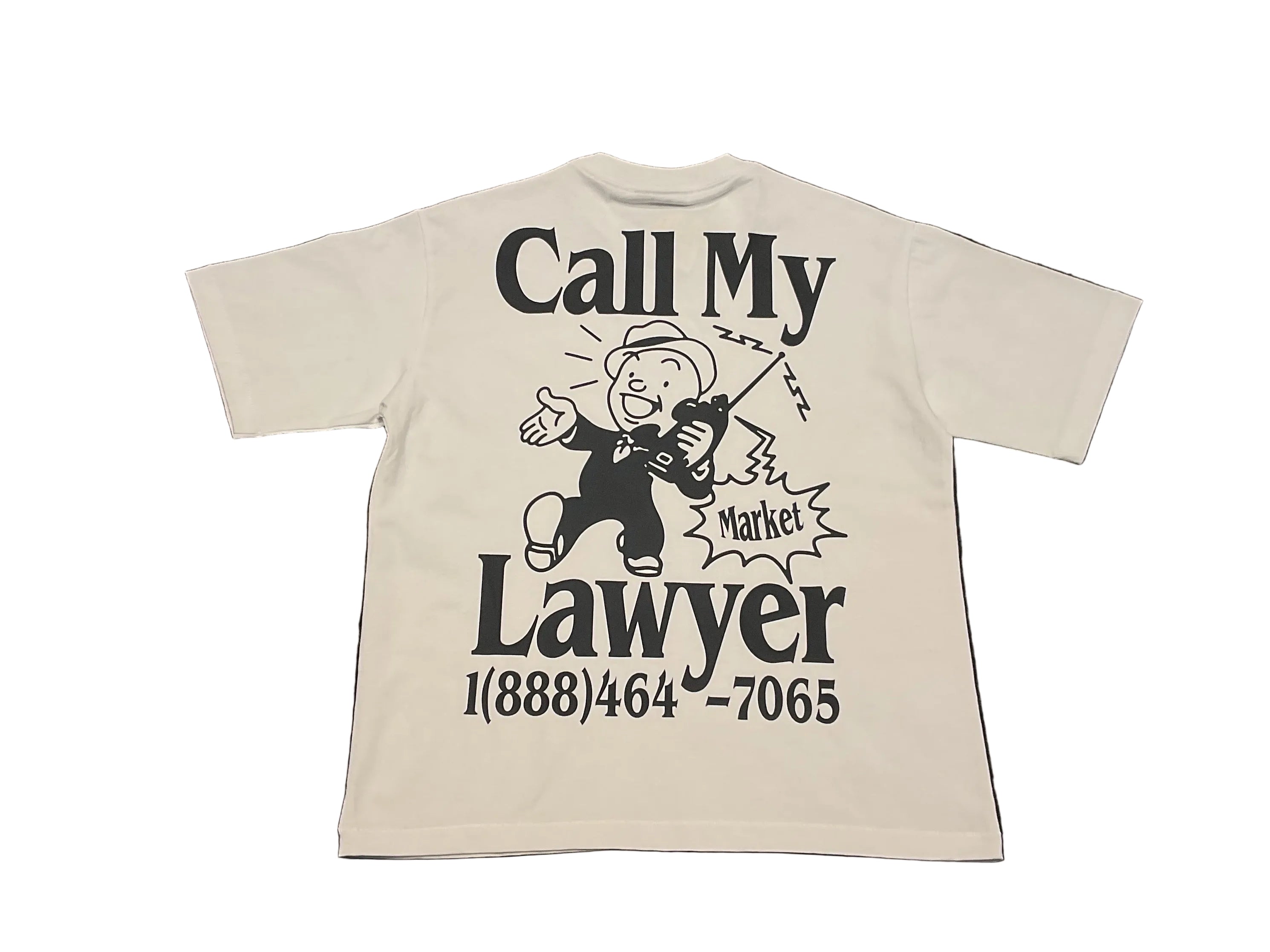 Market Walking And Talking Lawyer Tee - White