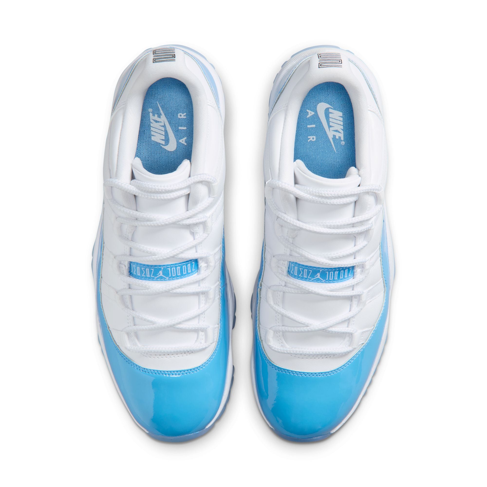 Air Jordan 11 Retro Low - White/University Blue/Black