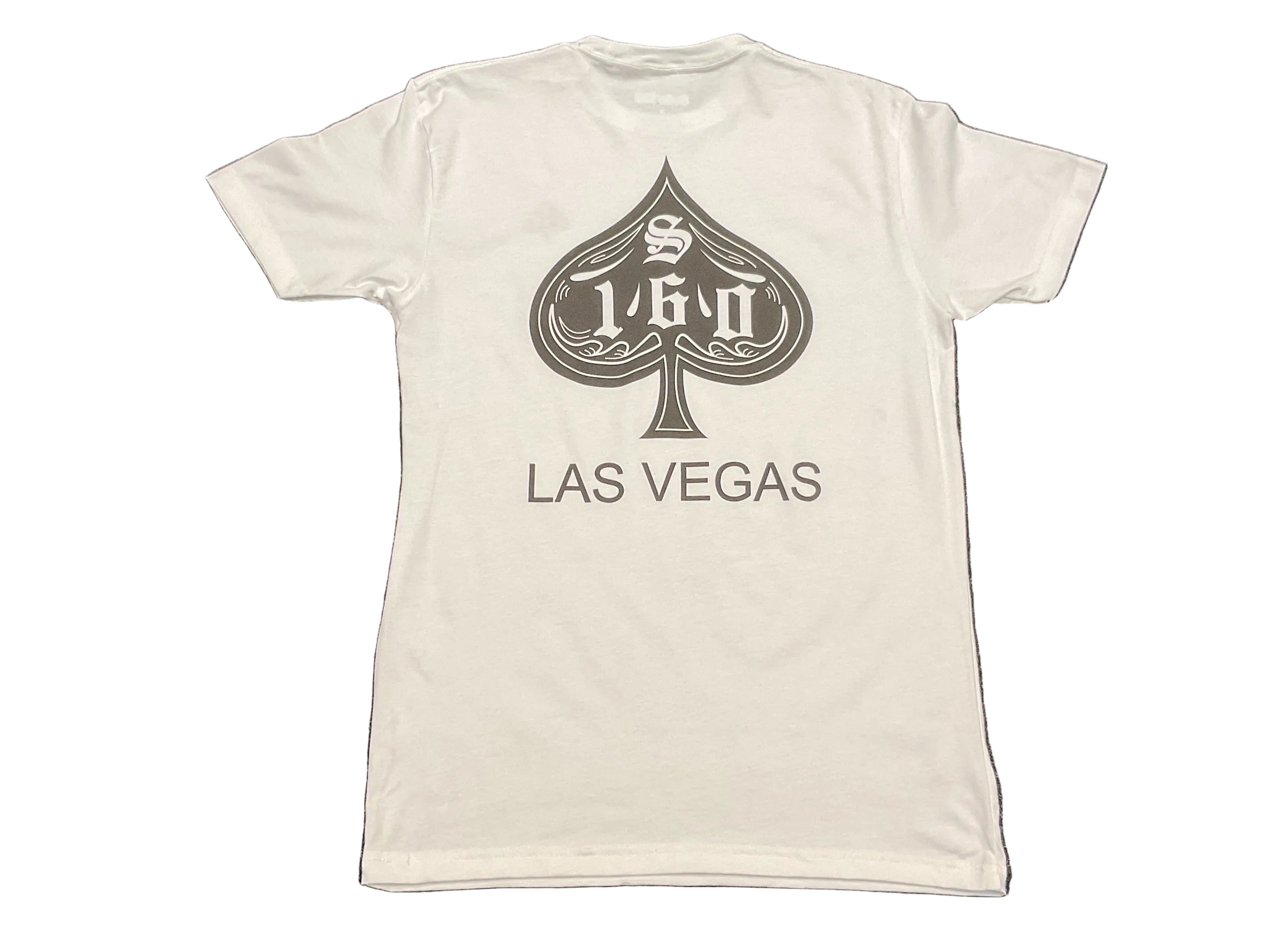 Suite 160 Spade LV Tee - White