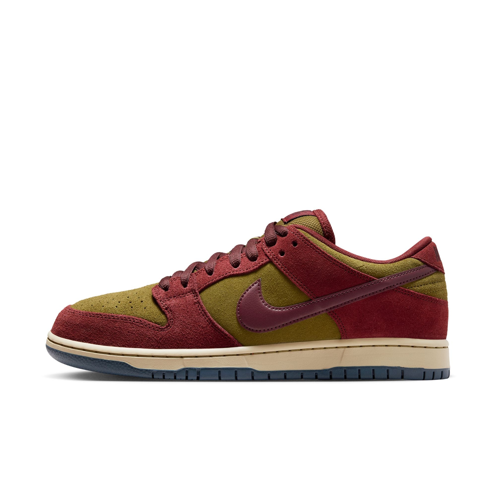Nike SB Dunk Low Pro Men’s - Burgundy Crush/Olive