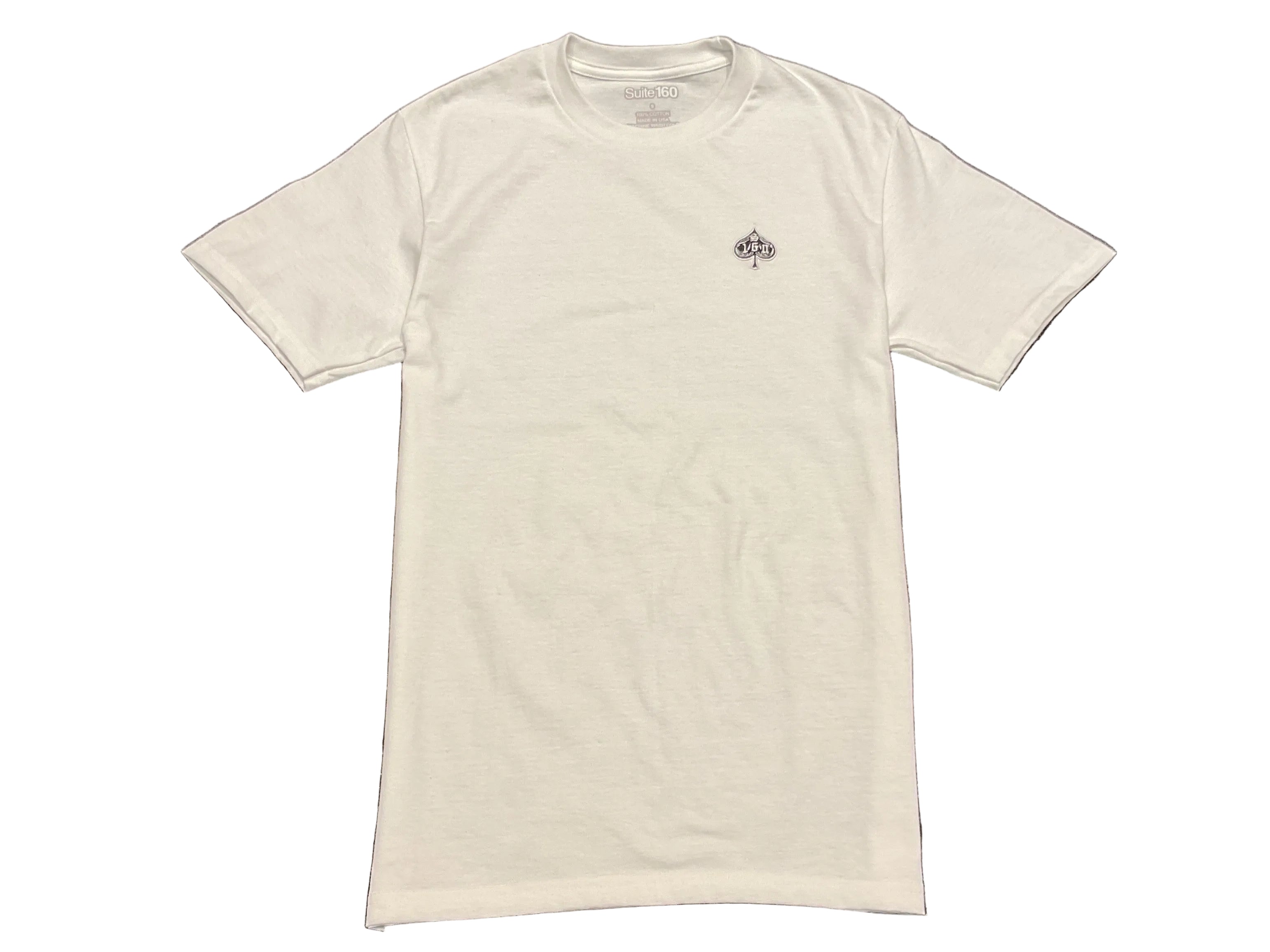 Suite 160 Spade Only Tee - White