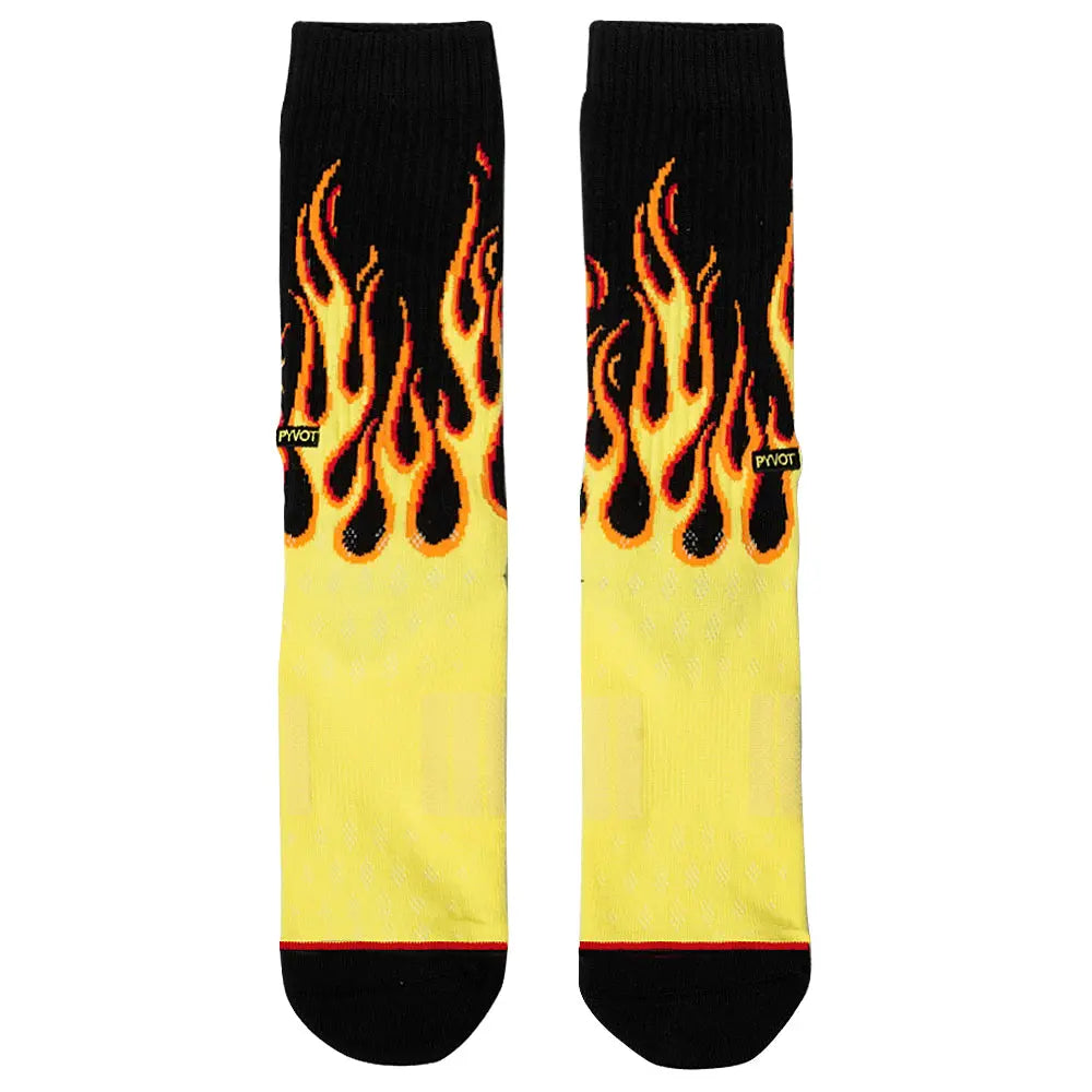 Socks Flames by PYVOT Lifestyle