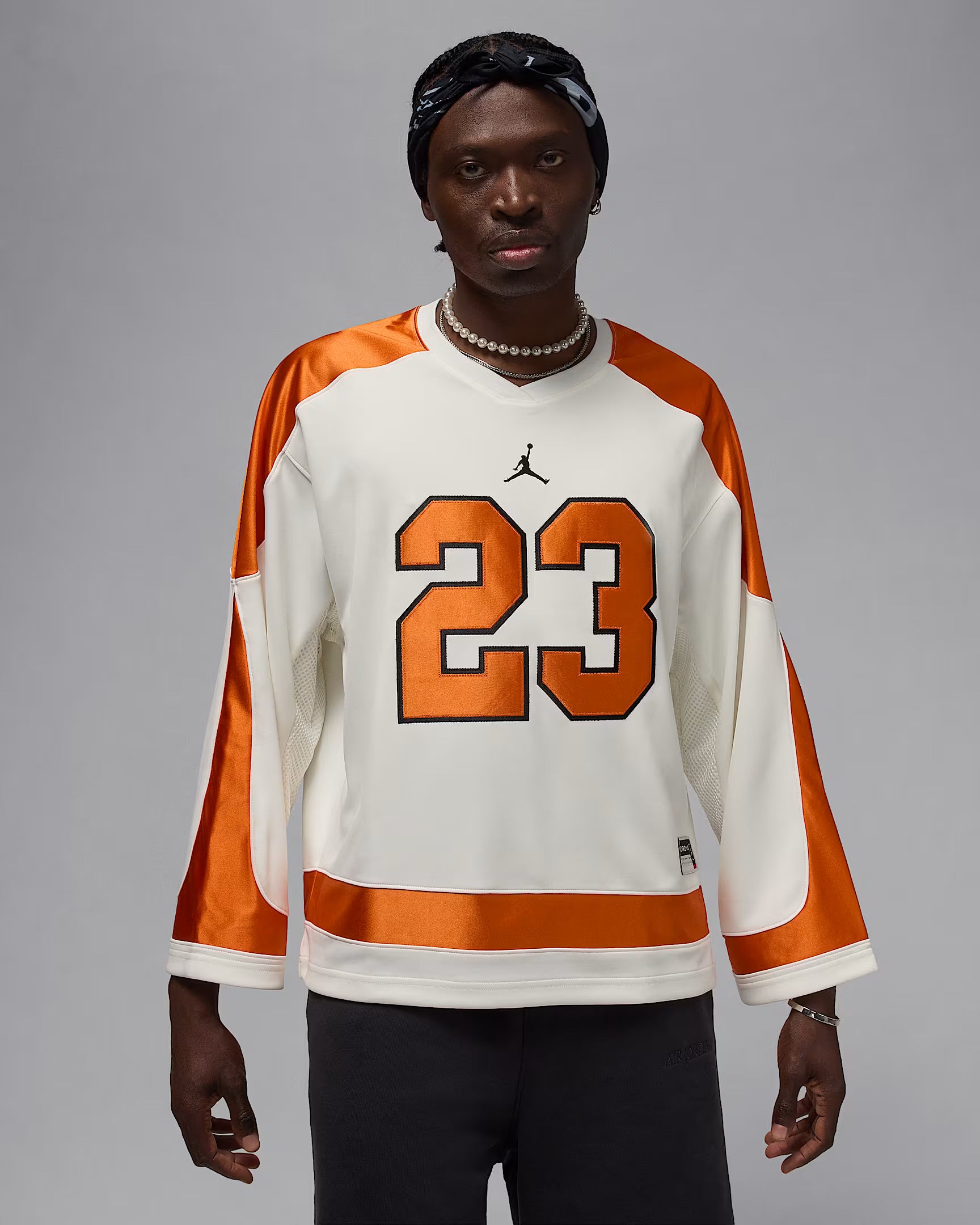 Jordan Brooklyn Hockey Jersey men’s Sail and Starfish with 23 front graphic