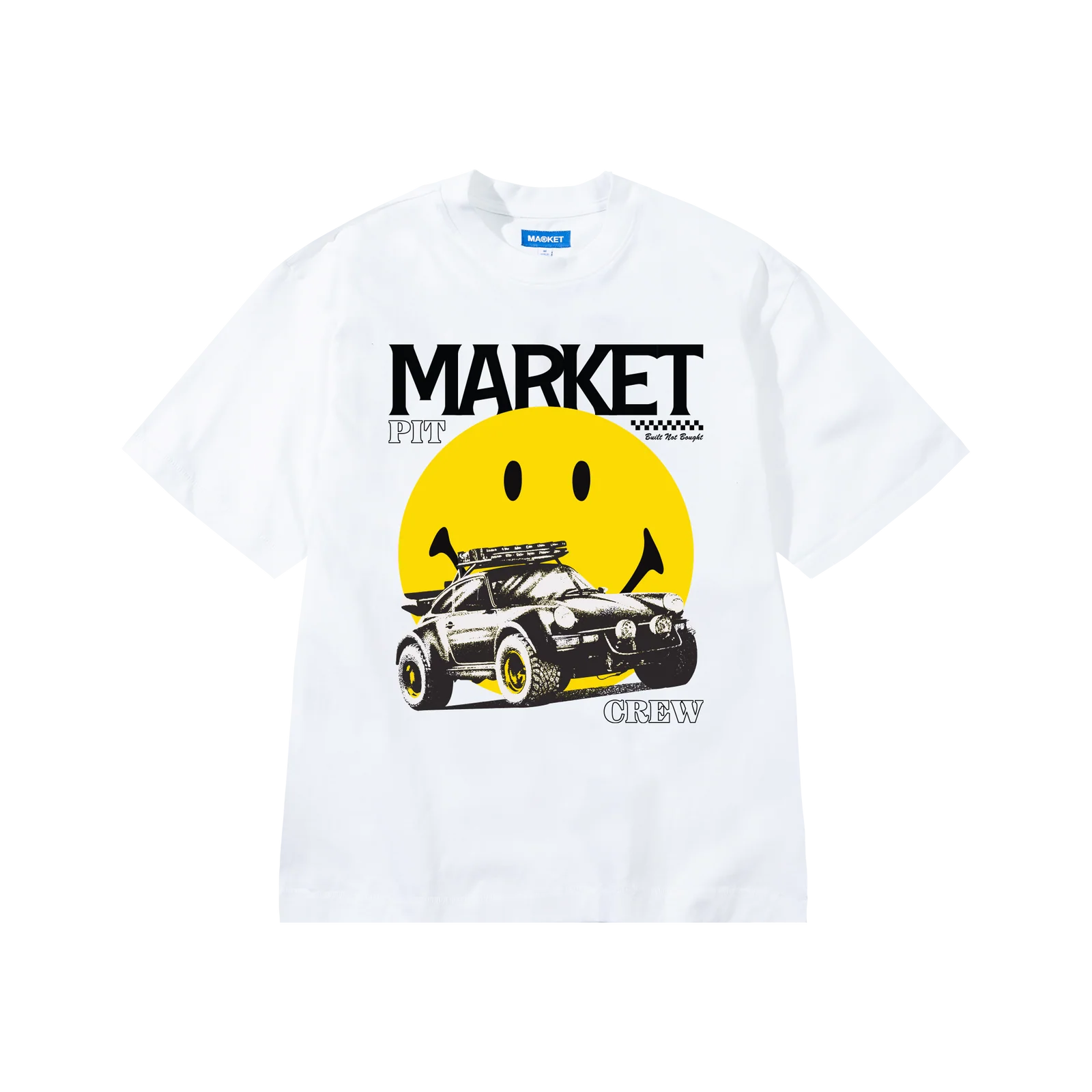 Market Smiley All Four Graphic Tee - White