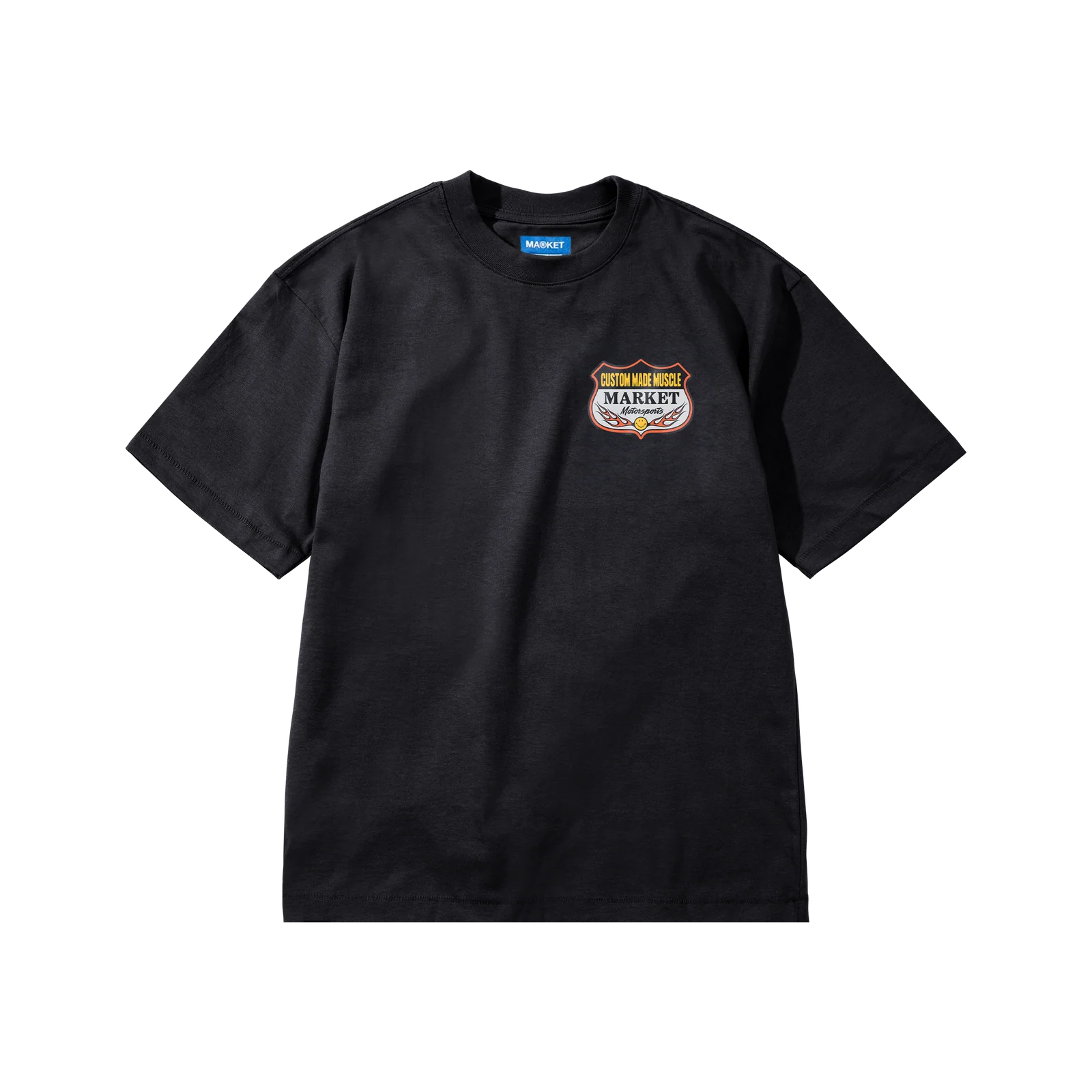 Market Smiley Burnt Rubber Graphic Tee