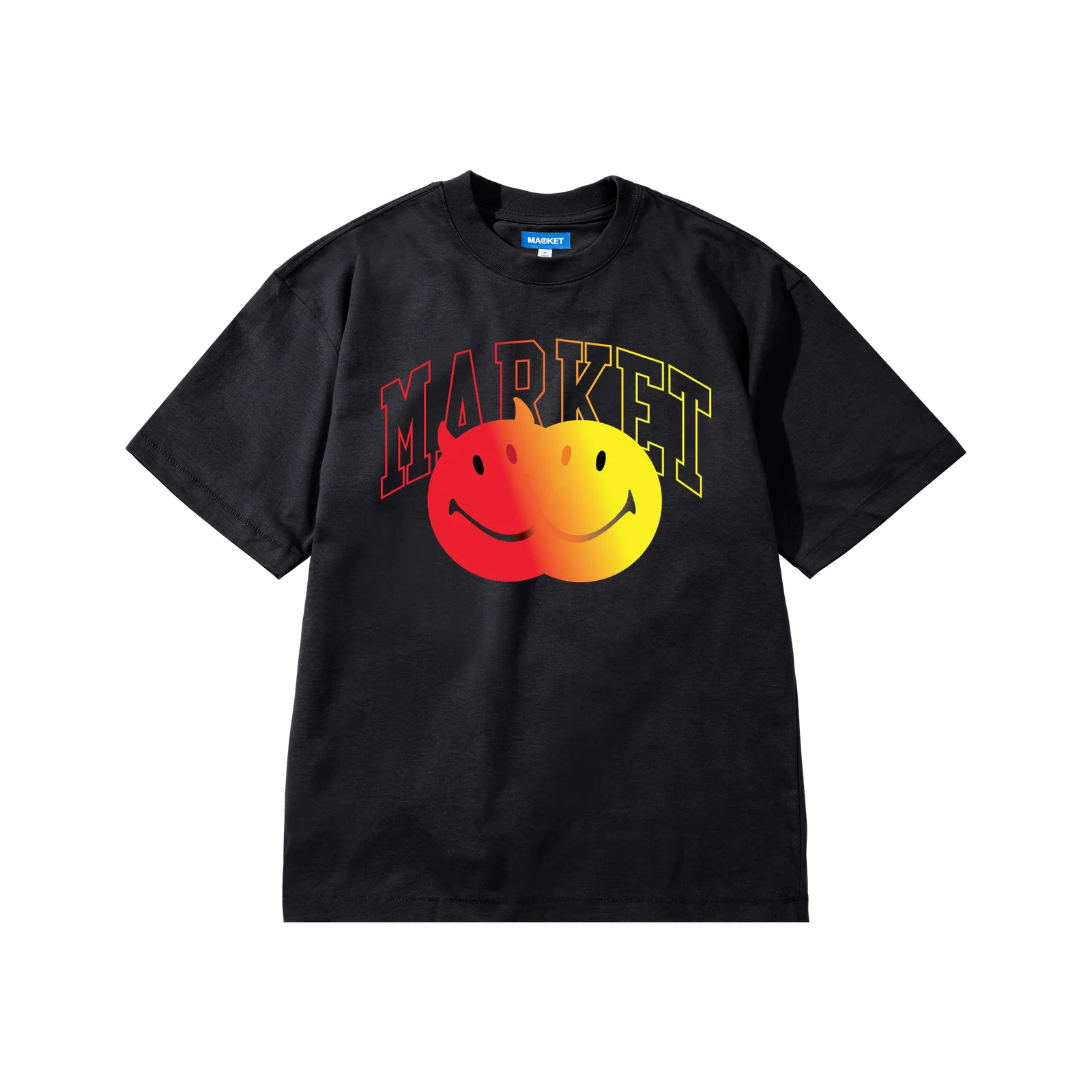 Market Smiley Good & Evil Graphic Tee
