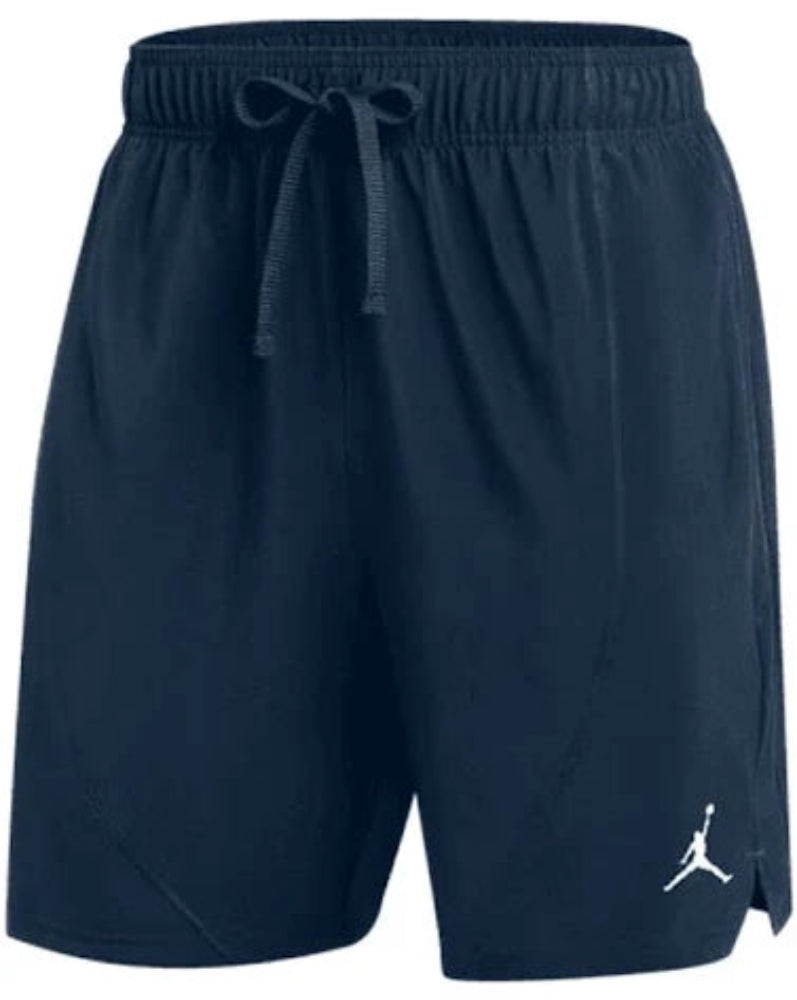 Jordan Sport Shorts in midnight navy with white embroidered Jumpman logo