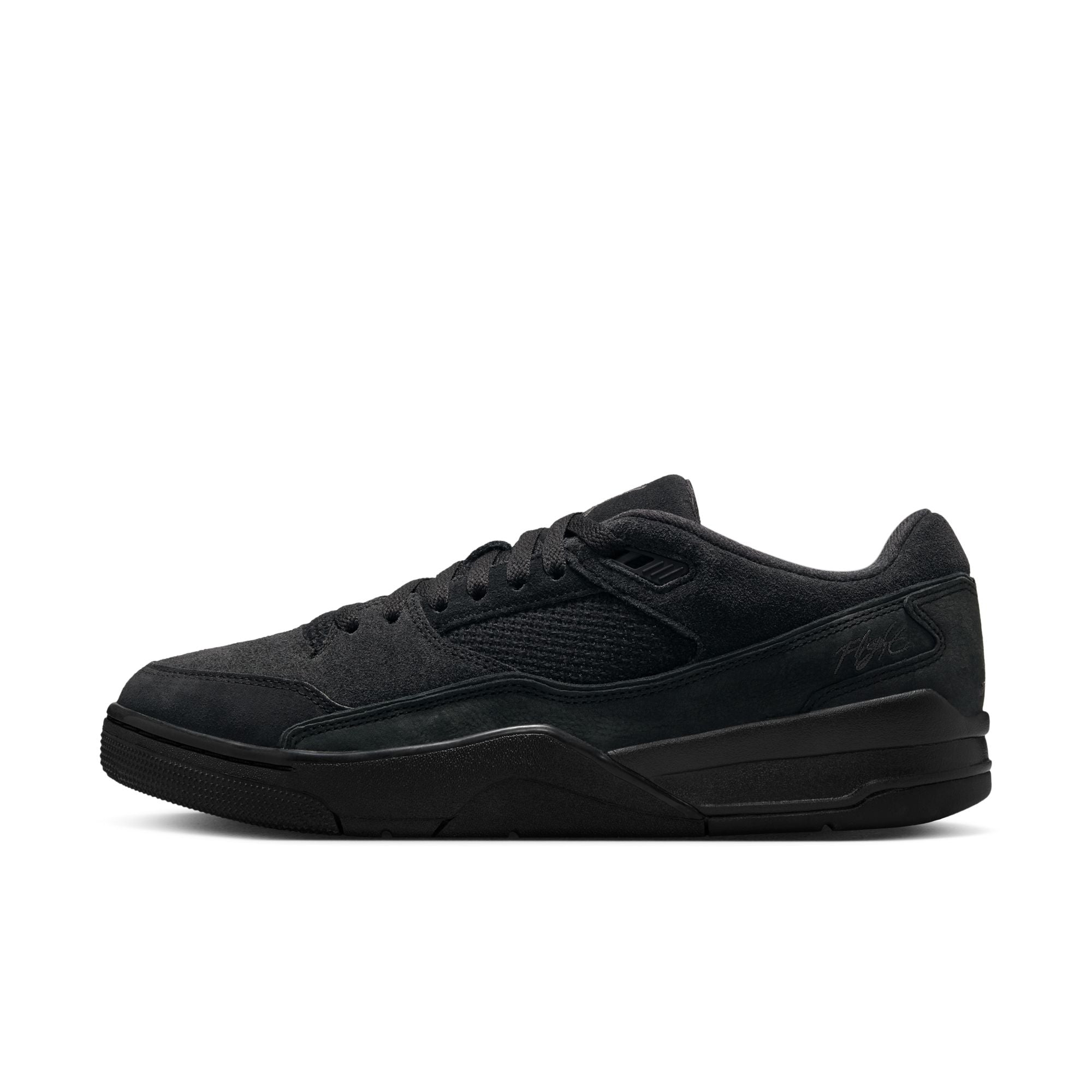 Jordan Flight Court men’s sneakers in Black Anthracite low-top court style