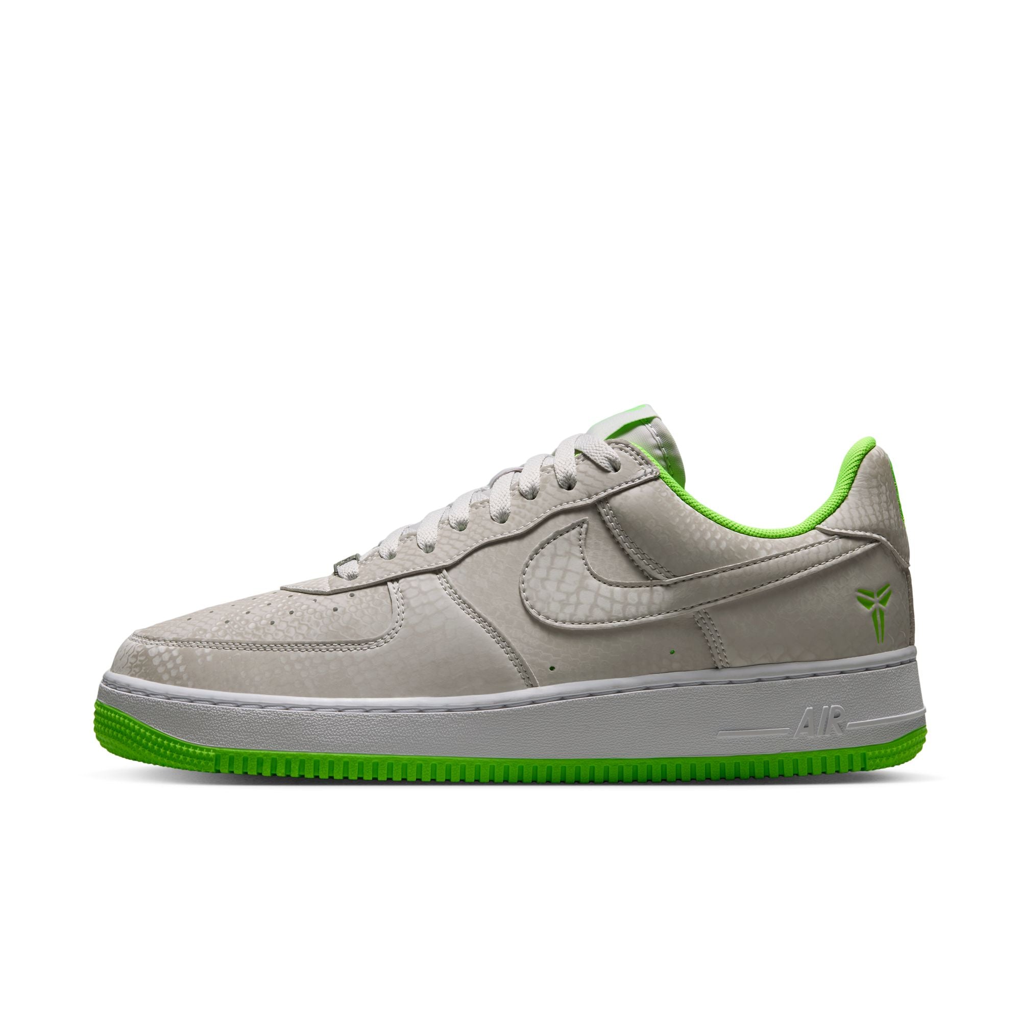 Nike Kobe Air Force 1 Low Men’s - Vast Grey/Electric Green/White