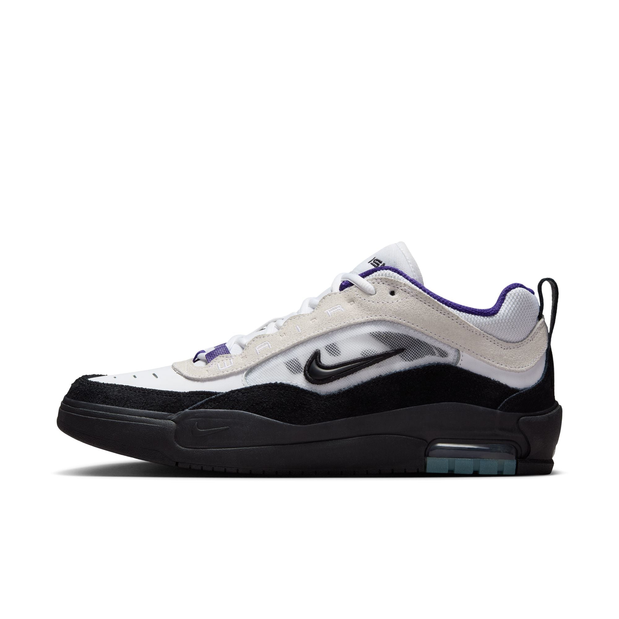 Nike SB Air Max Ishod Mens - White/Black/Court Purple