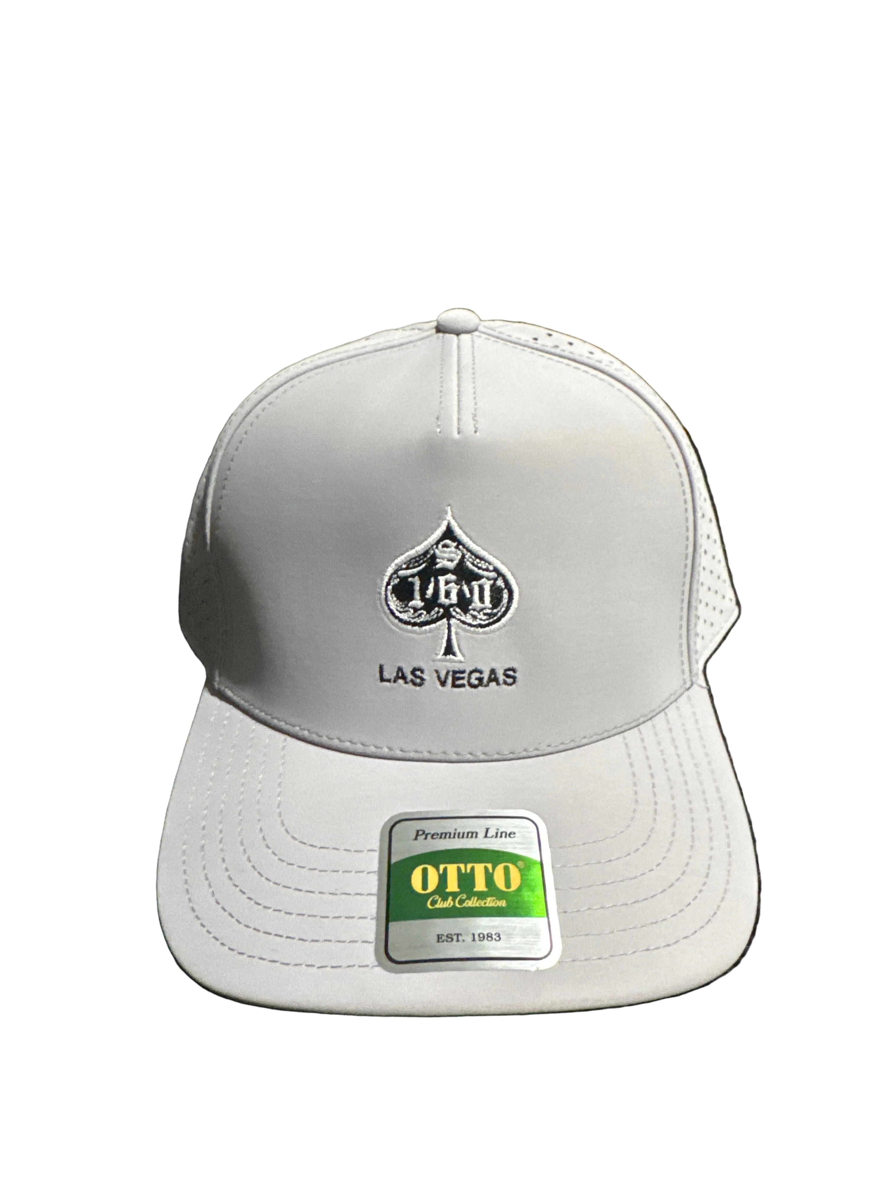 Suite 160 Spade Premium Line Snapback- Grey