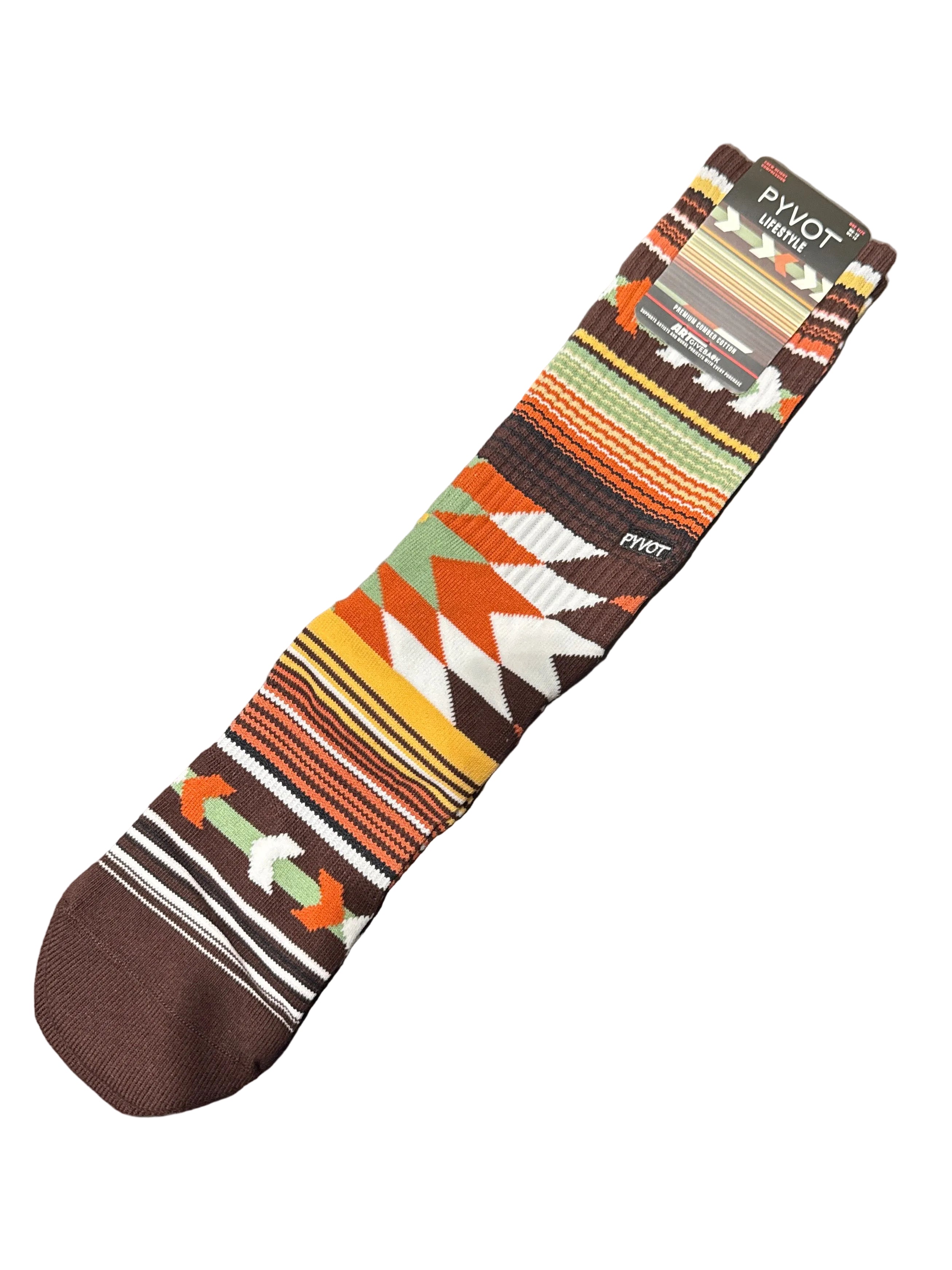 Socks Strata Red By PYVOT