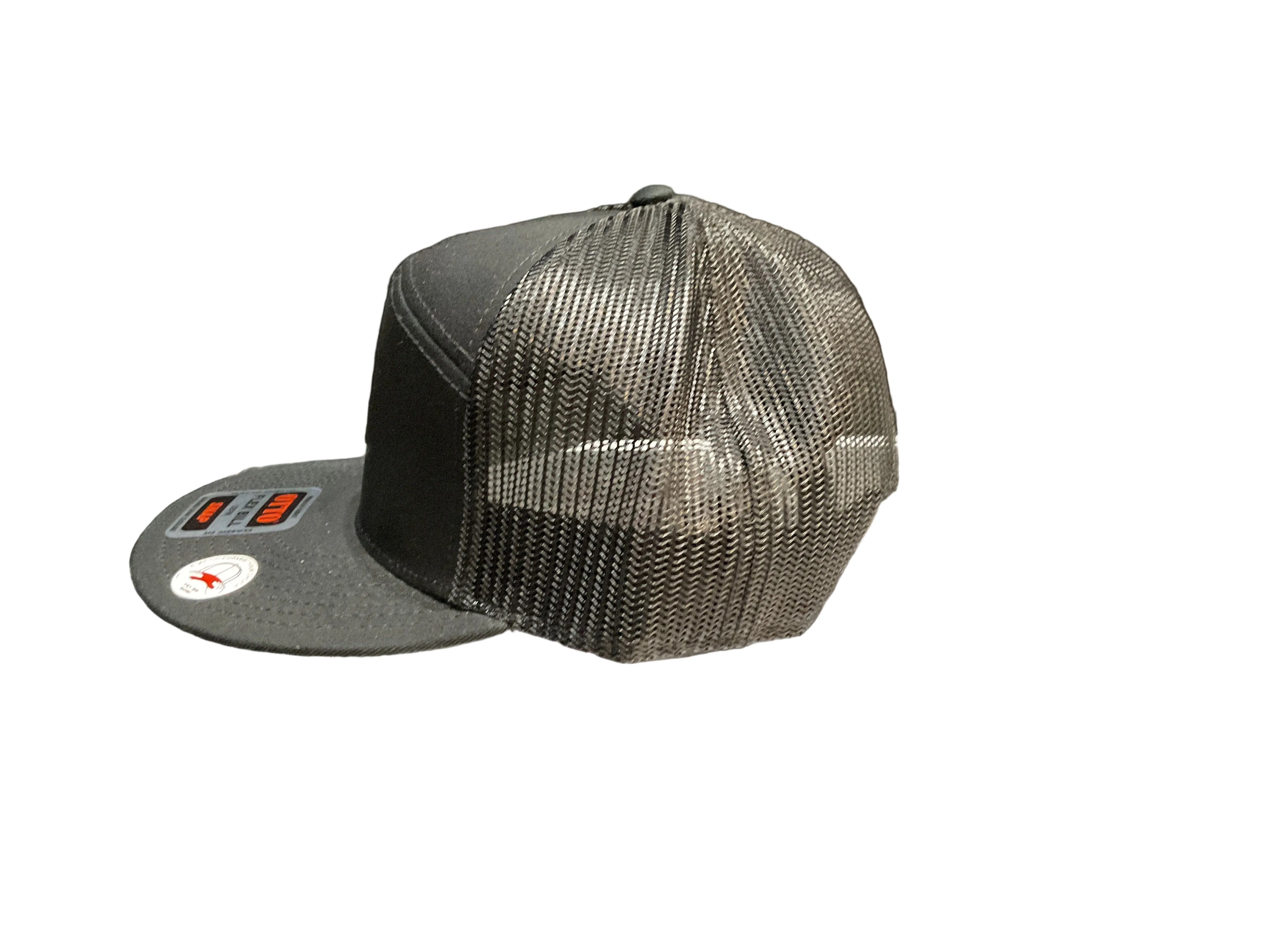Suite 160 SPADE 7 Panel Snapback - Black