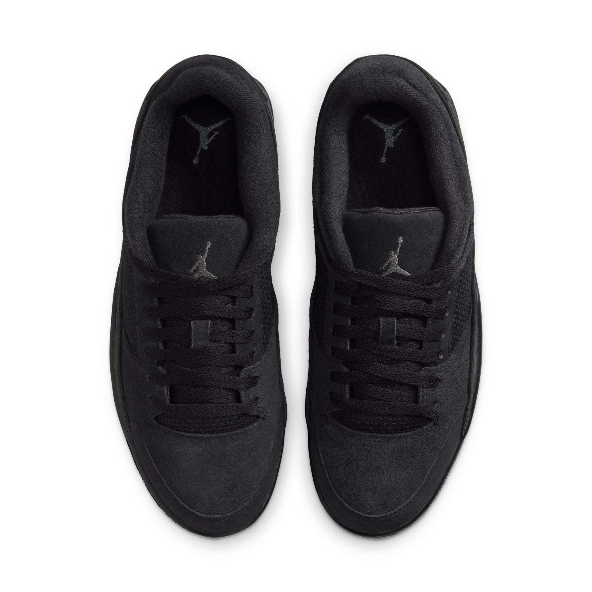 Jordan Flight Court men’s sneakers in Black Anthracite low-top court style