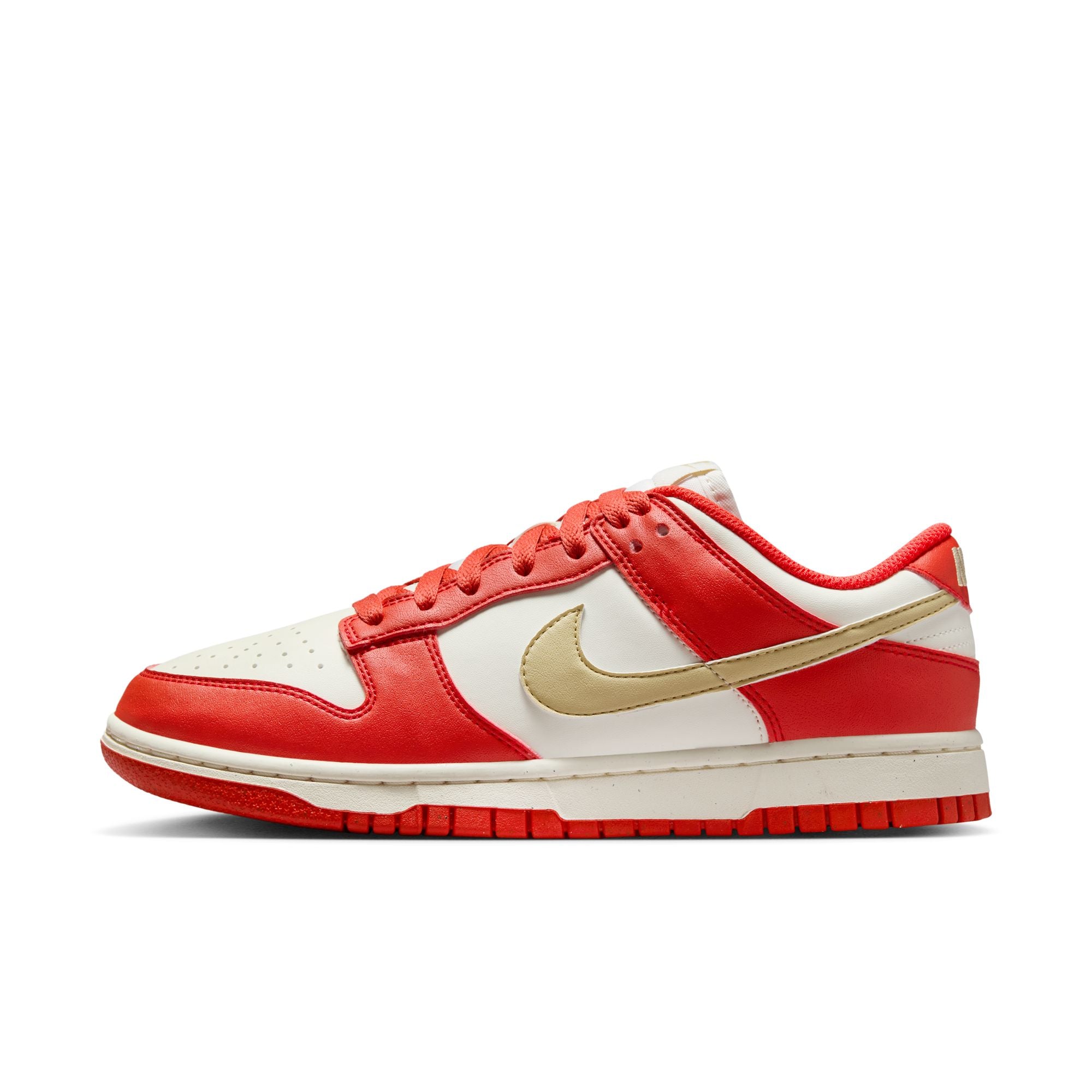Women’s Nike Dunk Low NN - Crimson/Gold/Sail