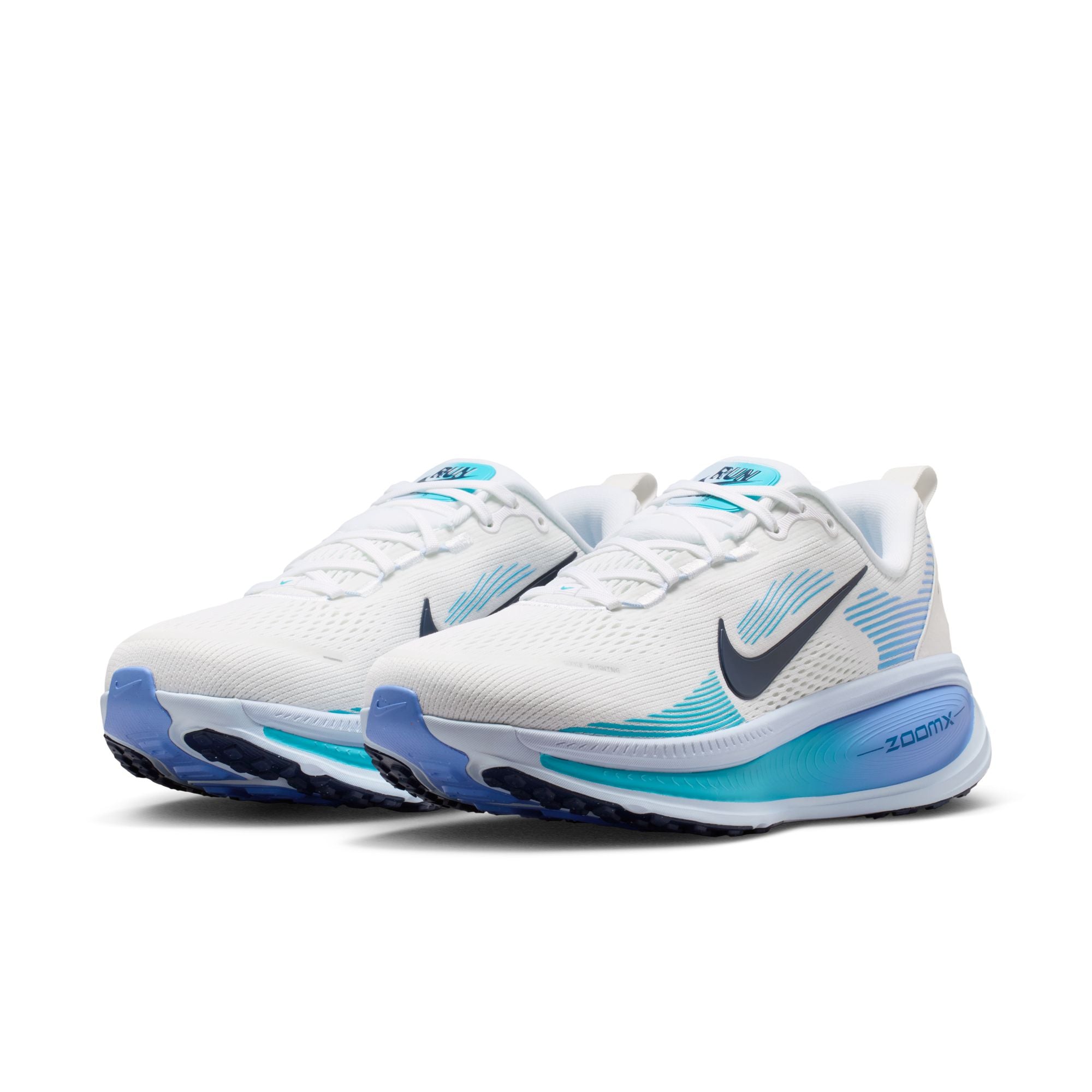 Women’s Nike Vomero 18 - White/Midnight Navy/Blue Fury