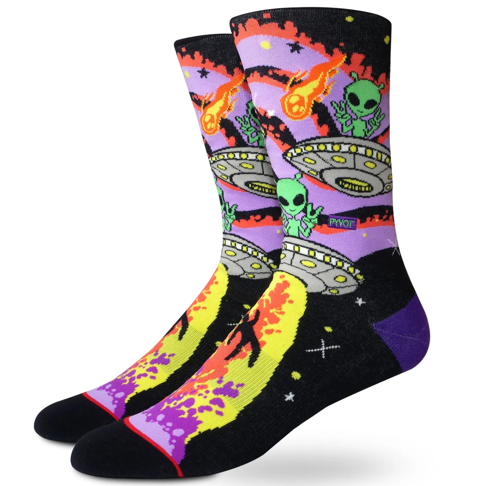 Socks Alien Invaders by PYVOT Lifestyle