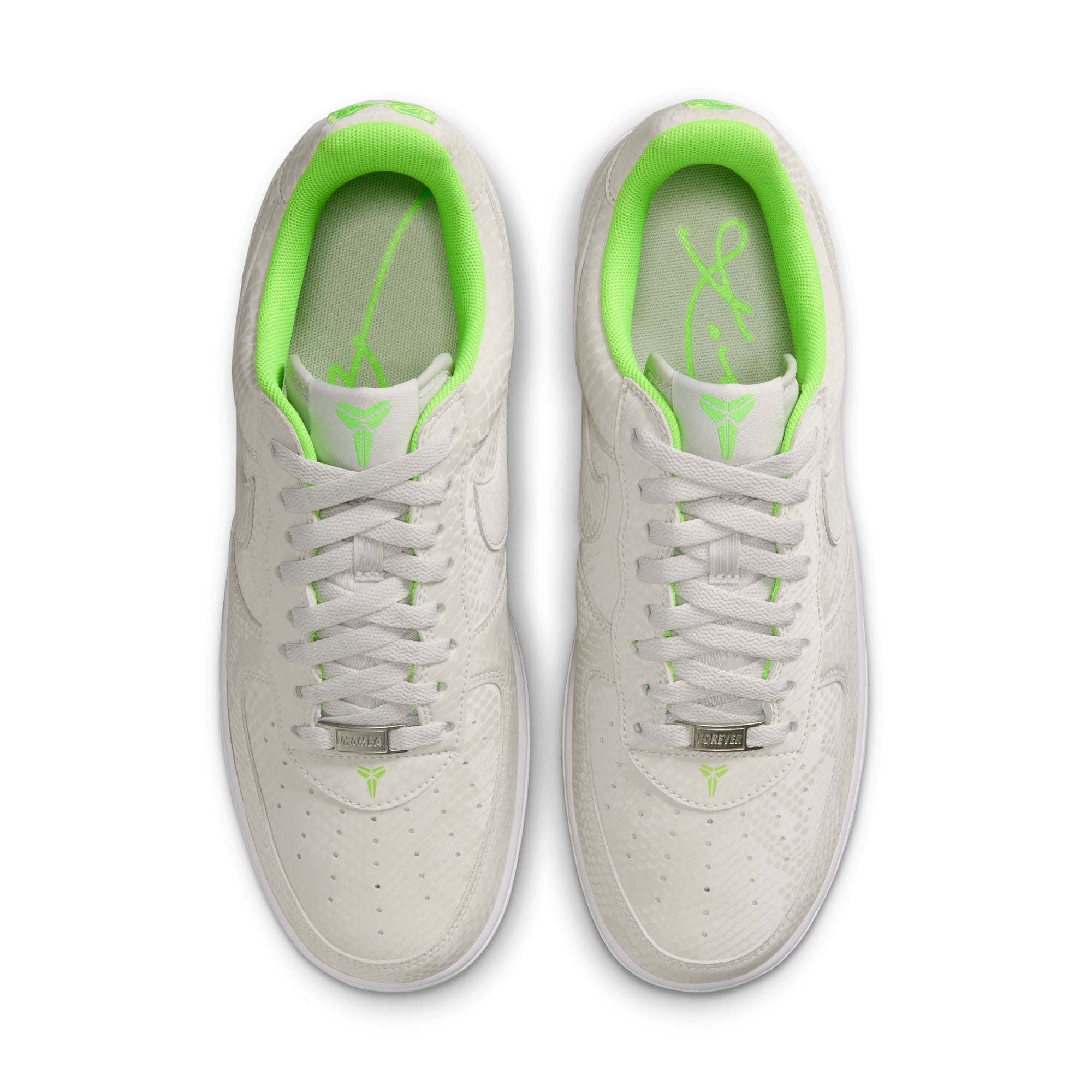 Nike Kobe Air Force 1 Low Men’s - Vast Grey/Electric Green/White