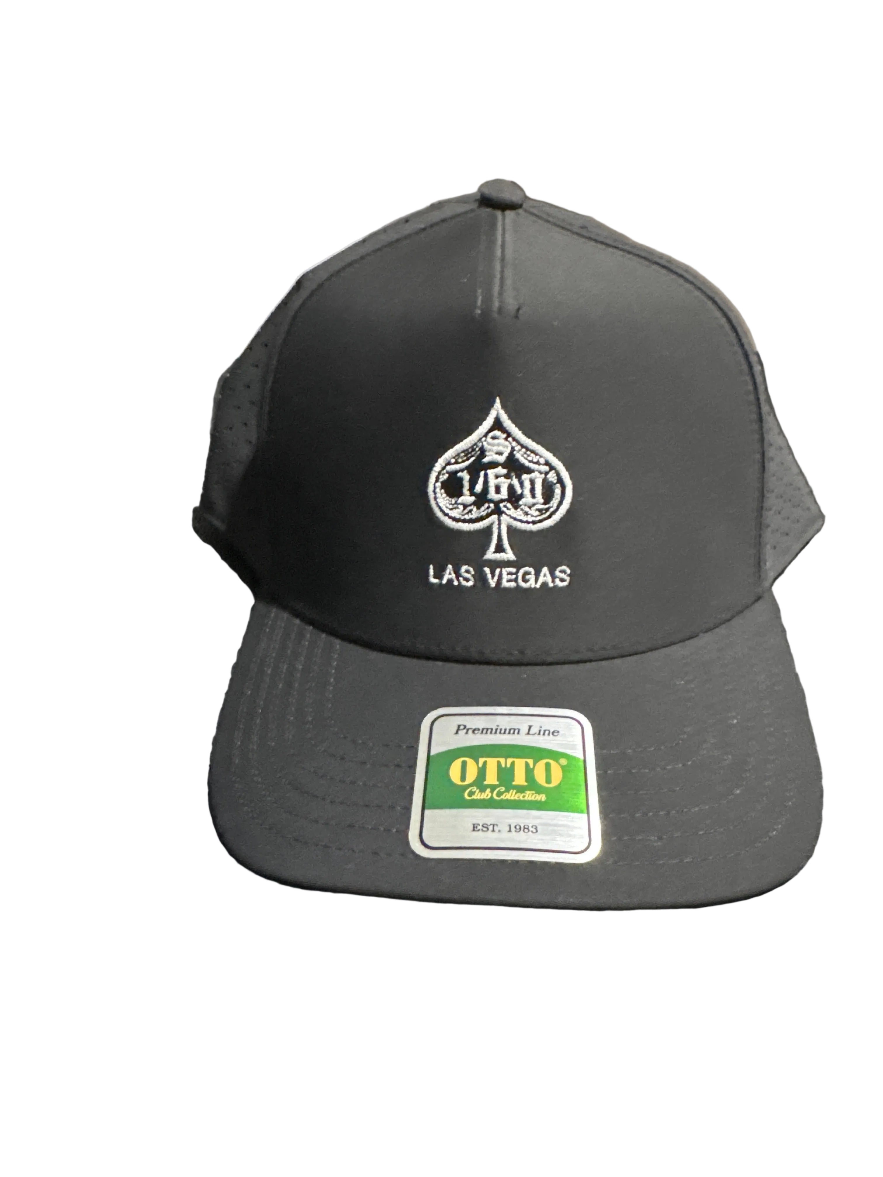 Suite 160 Spade Premium Line Snapback-Black