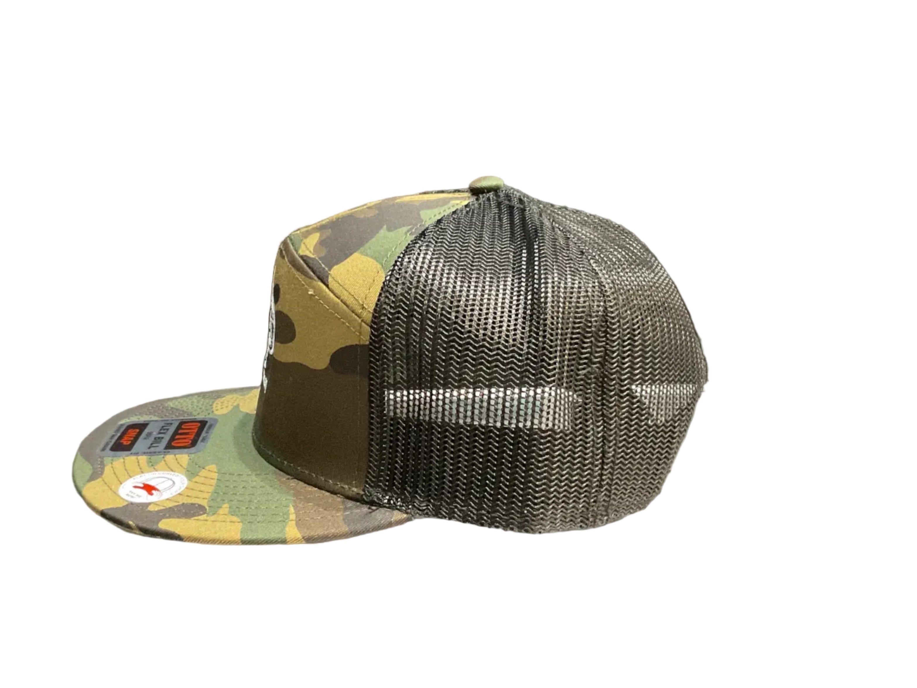 Suite 160 SPADE Logo Panel 7 Panel Snapback - Camo