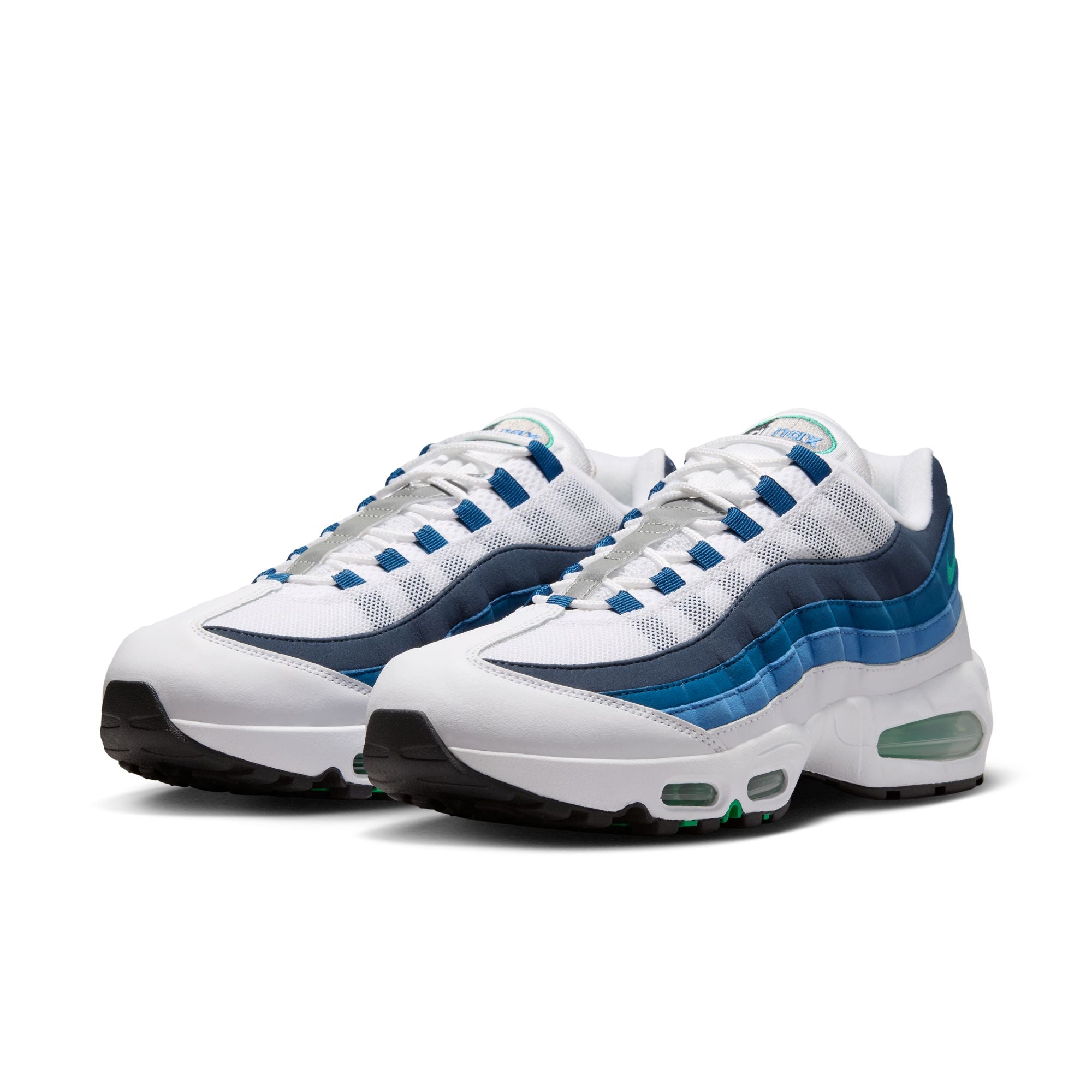 Nike Air Max 95 OG Men’s - White/Emerald Green/Lake Blue