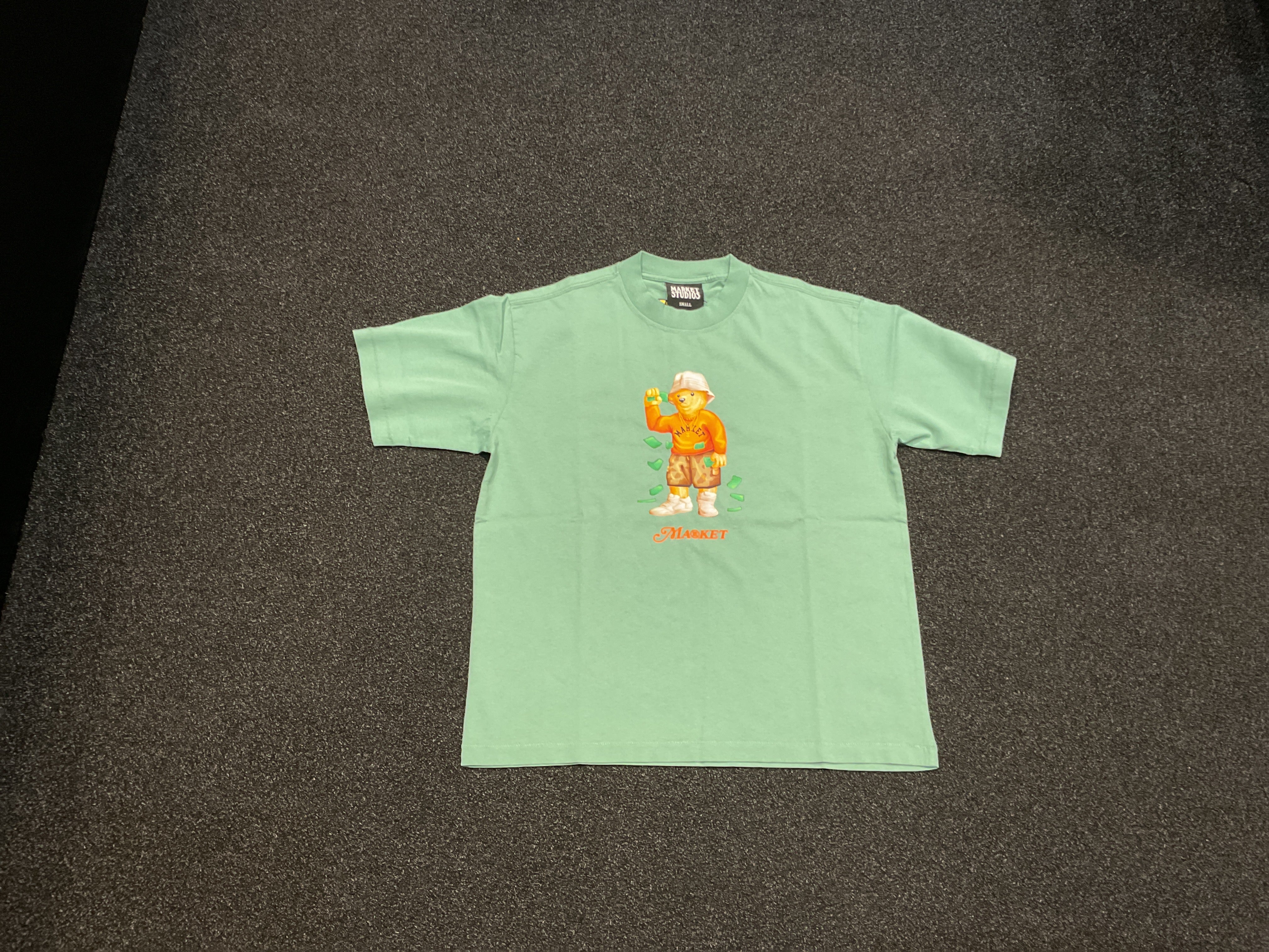 Market Making It Rain Bear Tee - Green