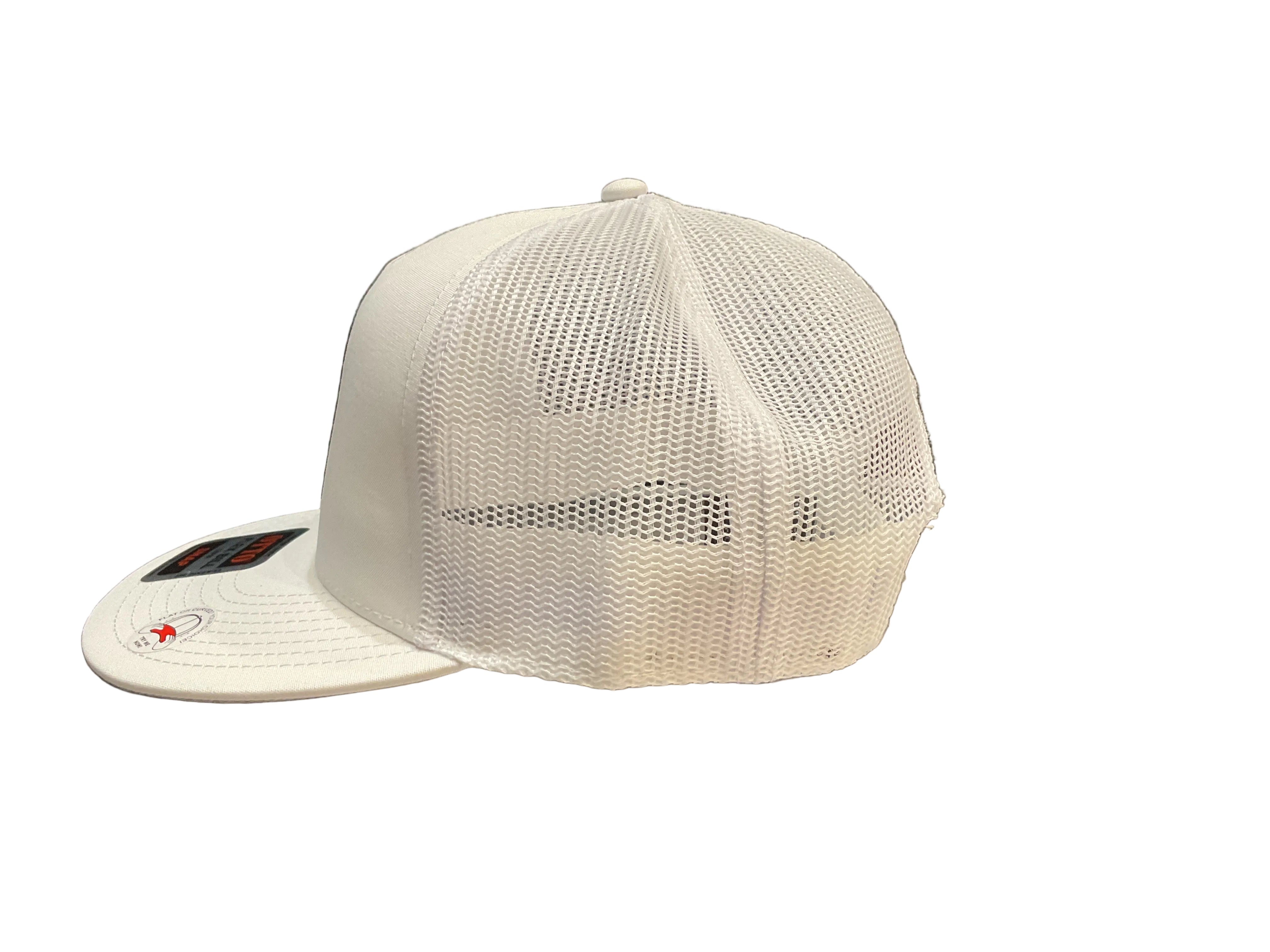 Suite 160 SPADE Logo Snapback - White